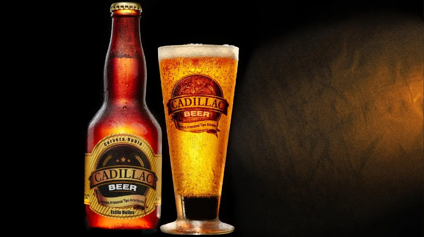 Fotografía de cerveza artesanal Cadillac Beer
